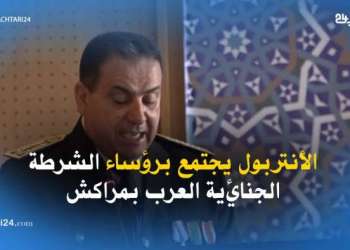 الأنتربول يجتمع برؤساء الشرطة الجنائية العرب بمراكش