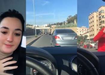 توقيف المشتبه فيه الذي ظهر في شريط فيديو وهو يُعرض سيدة للتهديد الجسدي واللفظي