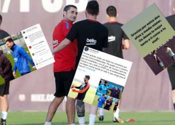 ” مؤثر…رسائل نجوم برشلونة لمدربهم السابق ” لفالفيردي