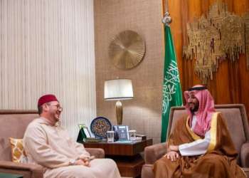 الهمة ينقل رسالة شفوية من الملك الى ولي عهد السعودية