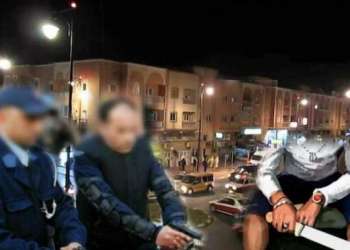 مقدم شرطة يضطر لاستخدام سلاحه الوظيفي لتوقيف شخص عرض حياة موظفين عموميين للخطر 