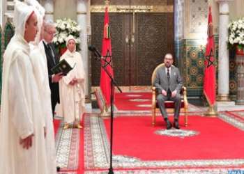 جلالة الملك يستقبل الأعضاء الأربعة المعينين بالمحكمة الدستورية