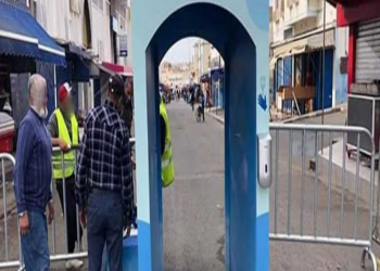 الحكومة تمنع بيع واستخدام ممرات التعقيم