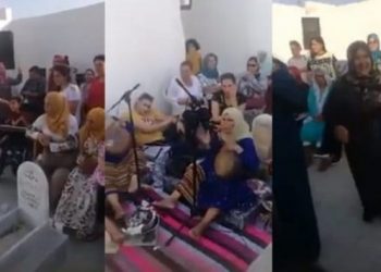 فتح تحقيق بعد تنظيم حفل داخل مقبرة