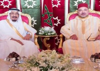 برقية تعاطف من جلالة الملك إلى خادم الحرمين الشريفين إثر دخوله المستشفى