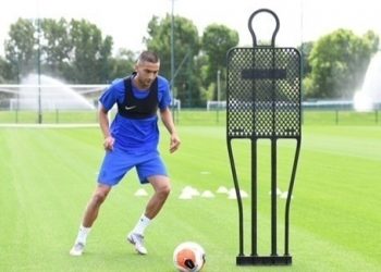 حكيم زيياش يخوض أول حصة تدريبية مع تشيلسي