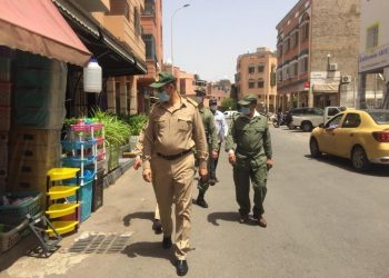  تكثيف من عمليات التحسيس بخطورة تفشي كوفيد-19 بمراكش