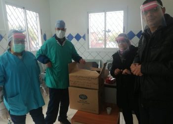 أطباء الأسنان يساهموم في عمليات التحسيس للحد من انتشار فيروس كورونا ببني ملال