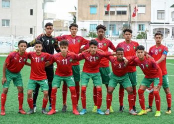 المنتخب الوطني لأقل من 17 سنة يخوض تداريبه بمركب محمد السادس لكرة القدم