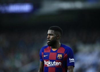برشلونة يعلن إصابة أومتيتي بفيروس كورونا