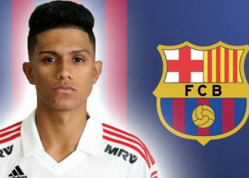 رسميًّا.. برشلونة الإسباني يتعاقد مع الموهوب البرازيلي جوستافو مايا