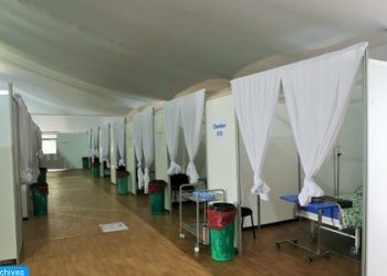 خيمة مرضى “كوفيد-19” جاهزة لاستقبال حالات الإصابة الحرجة بمراكش
