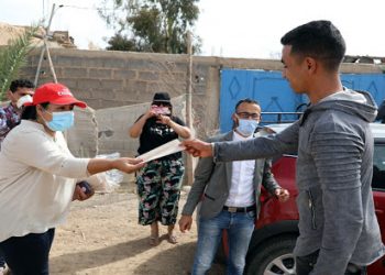 توزيع كمامات واقية ومنشورات تحسيسية بقلعة السراغنة