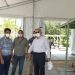 تفقد أشغال تهيئة خيمة مرضى كوفيد-19 بمستشفى ابن طفيل بمراكش
