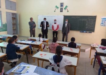 بوجدور : تنظيم حملة لفائدة المتعلمين للتحسيس بمخاطر فيروس كورونا
