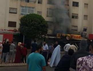 أكادير : حي السلام يهتز بانفجار قنينة غاز داخل محل لبيع الوجبات السريعة