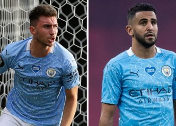 مانشستر سيتي يعلن إصابة رياض محرز وإيمريك لابورت بفيروس كورونا