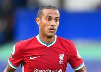 إصابة لاعب ليفربول تياغو بفيروس كورونا
