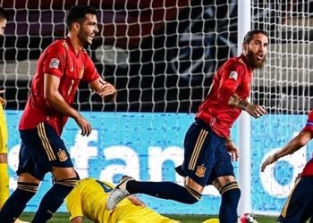 دوري أمم أوروبا: سويسرا تتعادل مع ألمانيا وإسبانيا تقسو على أوكرانيا