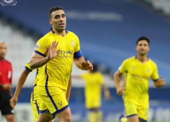 حمد الله يقود النصر لهزم التعاون بصعوبة والتأهل لربع نهائي دوري أبطال آسيا