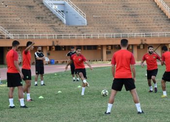 المنتخب الوطني للاعبين المحليين يخوض آخر حصة تدريبية قبل لقاء مالي