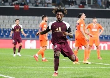 ثنائية مويس كين تقود سان جيرمان للفوز على باشاك شهير في دوري الأبطال