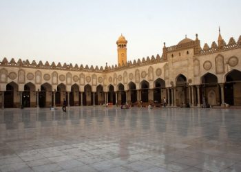 اندلاع حريق في الجامع الأزهر