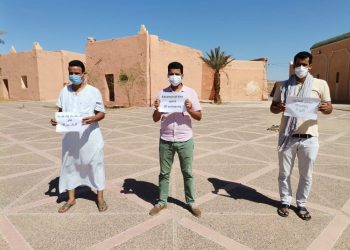 تردي الخدمات الصحية وتفشي فيروس كورونا بالإقليم يدفع فعاليات المجتمع المدني بأسا للإحتجاج