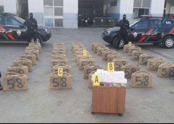شركة أكادير تجهض محاولة تهريب طن و100 كلغ من الحشيش