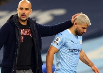 غوارديولا: على أغويرو أن يظهر أنه يستحق التجديد