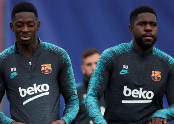 برشلونة يستبعد رحيل مهاجمه الفرنسي ديمبيلي