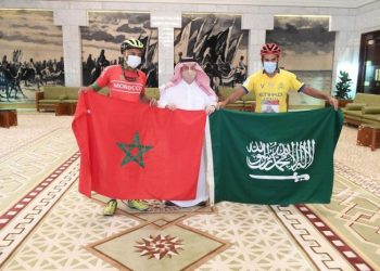 أمير الرياض يستقبل الرحاليْن المغربي غلام ياسين والسعودي فهد بن إبراهيم