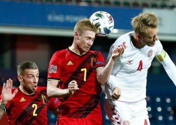 بلجيكا تقسو على الدنمارك وتلحق بركب المتأهلين لنصف نهائي دوري الأمم الأوروبية