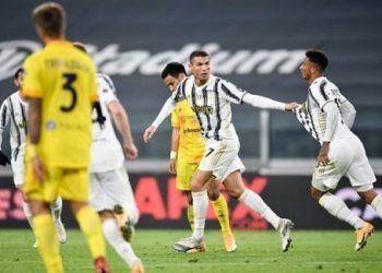 رونالدو يقود يوفنتوس لهزم كالياري والارتقاء إلى وصافة الدوري الإيطالي