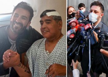 مارادونا يغادر المستشفى بعد خضوعه لعملية جراحية