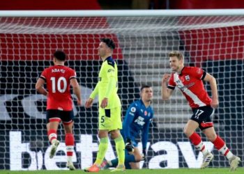 ساوثهامبتون يفوز على نيوكاسل يتصدر الدوري الإنجليزي مؤقتا