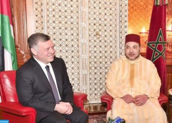ملك الأردن يخبر جلالة الملك برغبة بلده فتح قنصلية بالعيون