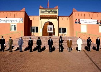 تنغير..مراسيم تحية العلم احتفالا بالذكرى 65 لعيد الاستقلال المجيد
