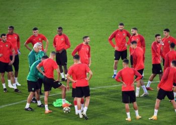 المنتخب الوطني يواصل استعداداته لمباراة إفريقيا الوسطى