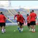 الحصة التدريبية الاخيرة للمنتخب الوطني قبل لقاء افريقيا الوسطى
