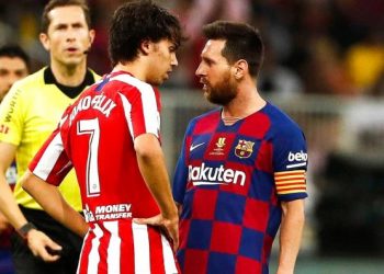 أتلتيكو مدريد لتوجيه ضربة معنوية لبرشلونة في الدوري الإسباني