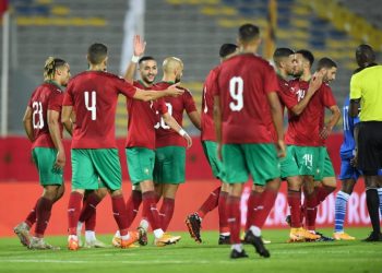 أسود الأطلس لتجديد الفوز على إفريقيا الوسطى ووضع قدم في “كان” 2022
