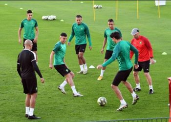 فيديو… أجواء أول حصة تدريبية للمنتخب الوطني قبل لقاء إفريقيا الوسطى