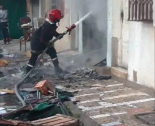 الجديدة..قنينة غاز تسبب حريق في أحد المحلات التجارية