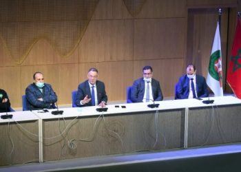حفل استقبال على شرف المنتخب الوطني لكرة القدم لأقل من 20 سنة المتأهل لكأس إفريقيا للأمم