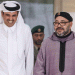جلالة الملك يبحث تعزيز علاقات البلدين مع أمير قطر