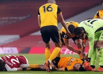 لويز يغيب عن الدوري الأوروبي بسبب إصابة بالرأس
