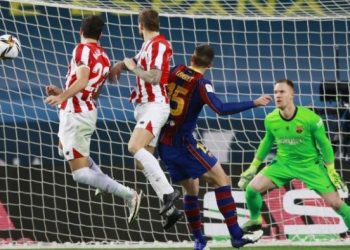 أتلتيك بلباو يقهر برشلونة ويتوج بكأس السوبر الإسباني