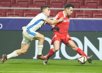 إشبيلية يعبر عقبة ليغانيس بصعوبة ويتأهل لثمن نهائي كأس إسبانيا