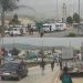 احتراق سيارة يؤدي إلى وفاة شخص بوسطها